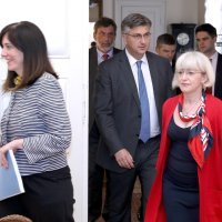 Blaženka Divjak, Andrej Plenković, Vesna Bedeković