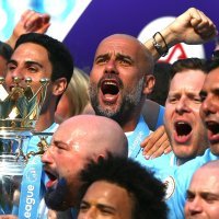 Slavlje igrača Manchester Cityja nakon osvojenog naslova