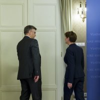 Andrej Plenković i Martina Dalić