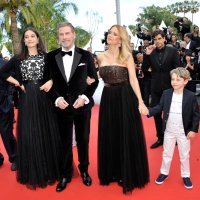 Kelly Preston, Ella Bleu, Benjamin i John Travolta