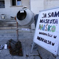 Prosvjed u Makarskoj