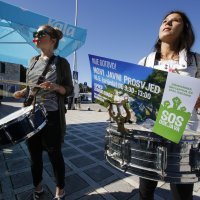 Prosvjed u Makarskoj