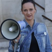 Prosvjed u Makarskoj