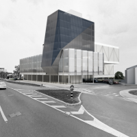 Poslovno sportski kompleks na Radničkoj cesti, Zagreb, 2015.