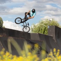 Igor Vukadinović Poky prilikom treninga na osječkom skate parku