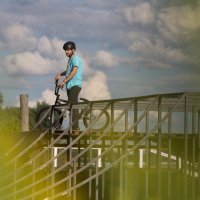 Igor Vukadinović Poky prilikom treninga na osječkom skate parku