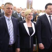 Gordan Jandroković, Kolinda Grabar Kitarović, Lovro Kuščević