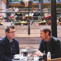 Norman Ohler u razgovoru s novinaromTportala Vanjom Majetićem