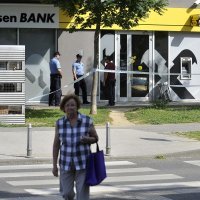 Pokušaj pljačke Raiffeisen banke na Laništu