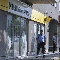 Pokušaj pljačke Raiffeisen banke na Laništu