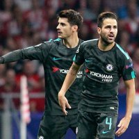 Alvaro Morata i Cesc Fabregas