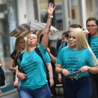 Okupljanje maturanata na Trgu bana Jelačića