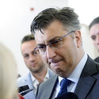 Andrej Plenković nakon sastanka Kluba zastupnika HDZ-a