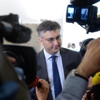 Andrej Plenković nakon sastanka Kluba zastupnika HDZ-a