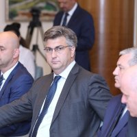 Tomislav Tolušić, Andrej Plenković, Darko Horvat