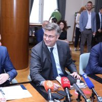 Tomislav Tolušić, Andrej Plenković, Darko Horvat