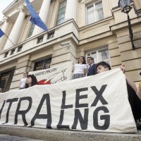 Prosvjed Zelene Akcije protiv zakona o Lex LNG