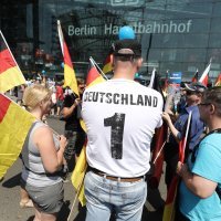Berlin: Prosvjedi pristaša stranke AfD protiv vlade Angele Merkel