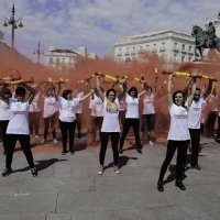 Prosvjed protiv borbi bikova u Madridu