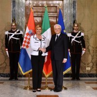 Kolinda Grabar-Kitarović u Italiji