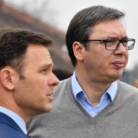 Aleksandar Vučić i Siniša Mali