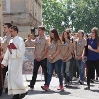 Procesija gradskim ulicama Rijeke povodom Tijelova