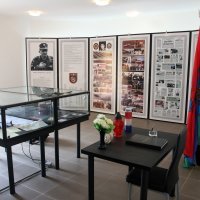 Majka Marija u Spomen sobi Damira Tomljanovića Gavrana
