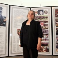 Majka Marija u Spomen sobi Damira Tomljanovića Gavrana
