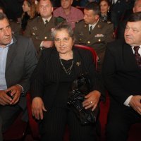 Majka Marija u Spomen sobi Damira Tomljanovića Gavrana