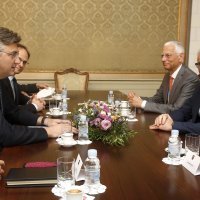 Premijer Andrej Plenković s Michelom Nicolettijem