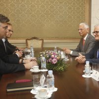 Premijer Andrej Plenković s Michelom Nicolettijem