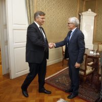 Premijer Andrej Plenković s Michelom Nicolettijem