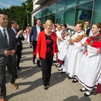 Predsjednica RH Kolinda Grabar Kitarović posjetila sajam OPG-ova Valpovštine