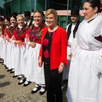 Predsjednica RH Kolinda Grabar Kitarović posjetila sajam OPG-ova Valpovštine