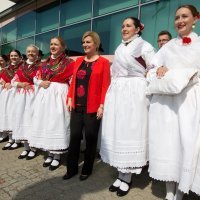 Predsjednica RH Kolinda Grabar Kitarović posjetila sajam OPG-ova Valpovštine