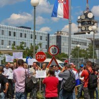 Prosvjed 'Stop cenzuri - za pravo na istinu'