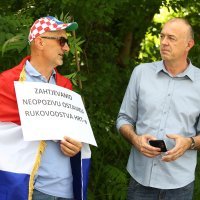 Prosvjed 'Stop cenzuri - za pravo na istinu'
