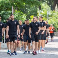 Reprezentativci u šetnji Opatijom