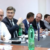 Sjednica Predsjedništva i Nacionalnog vijeća HDZ-a u Zagrebu