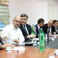 Sjednica Predsjedništva i Nacionalnog vijeća HDZ-a u Zagrebu