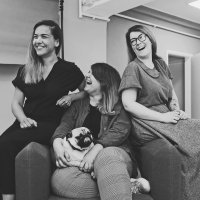 Katarina Perić, Marita Bonačić i Iva Hrvatin