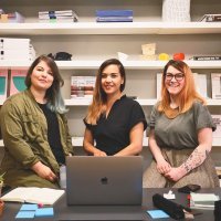 Marita Bonačić, Katarina Perić i Iva Hrvatin