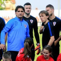 Izbornik Zlatko Dalić, Dejan lovren, Luka Modrić i Andrej Kramarić