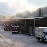 Požar u ulici Put Mostina
