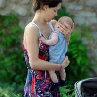 Ana Ivanović s bebom