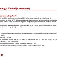 Agrokor prezentacija završnih procjena vrijednosti poslovanja