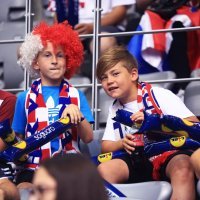 Navijači na kvalifikacijskoj rukometnoj utakmici za SP, Hrvatska - Crna Gora