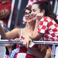 Navijači na kvalifikacijskoj rukometnoj utakmici za SP, Hrvatska - Crna Gora