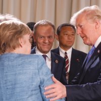 Angela Merkel, Donald Trump