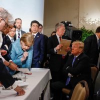 Angela Merkel, Donald Trump